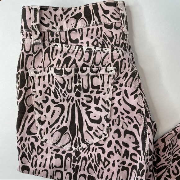 J Brand Alana Leopard Print High Rise Skinny Jean - Picture 14 of 16